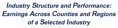 Tennessee - Earnings Across Counties and Regions of a Selected Industry